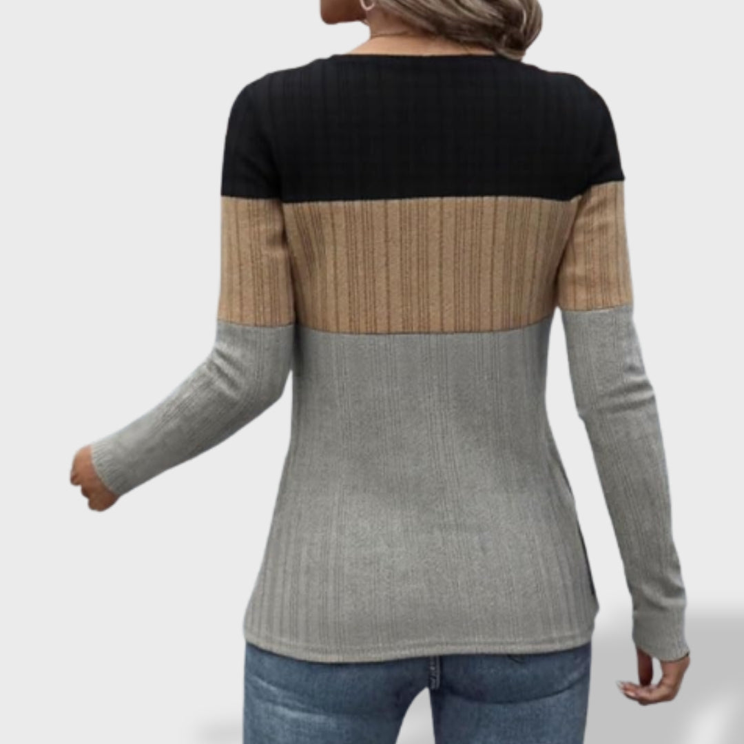 Pull Décontracté en Maille pour Femme Jade