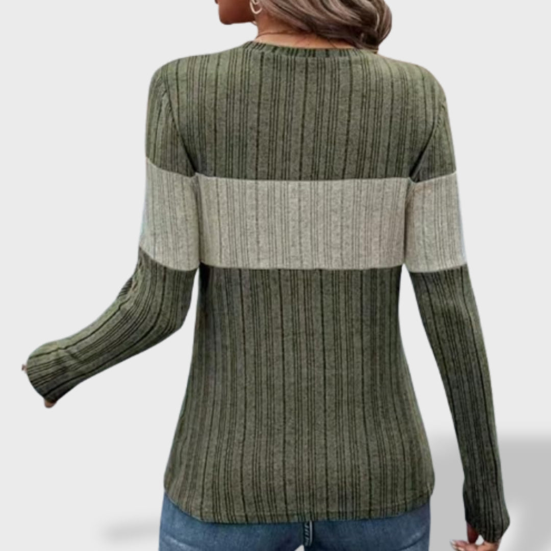 Pull Décontracté en Maille pour Femme Jade