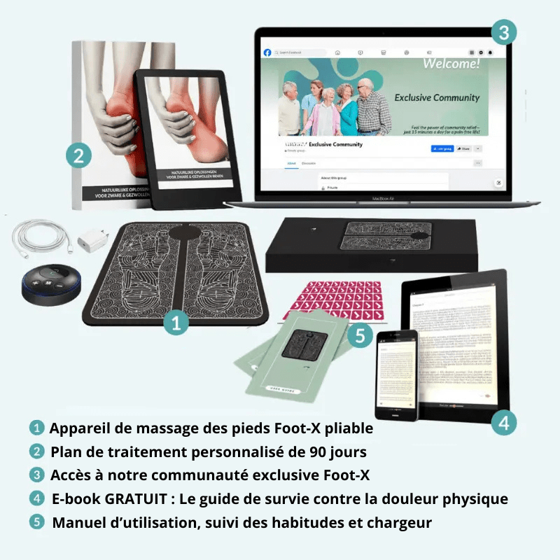 Foot-X – Massageur Pieds Pro