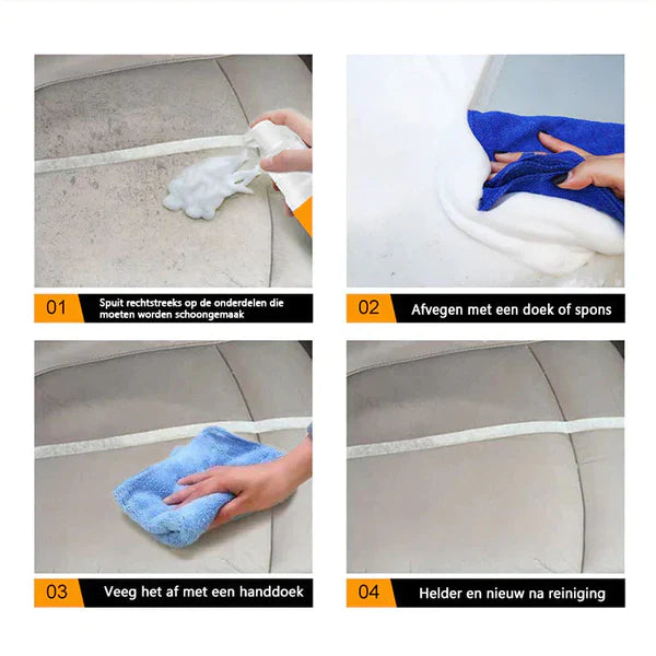 FreshFoam Schuimreiniger | Verwijdert alle soorten hardnekkig vuil | 1+2 gratis