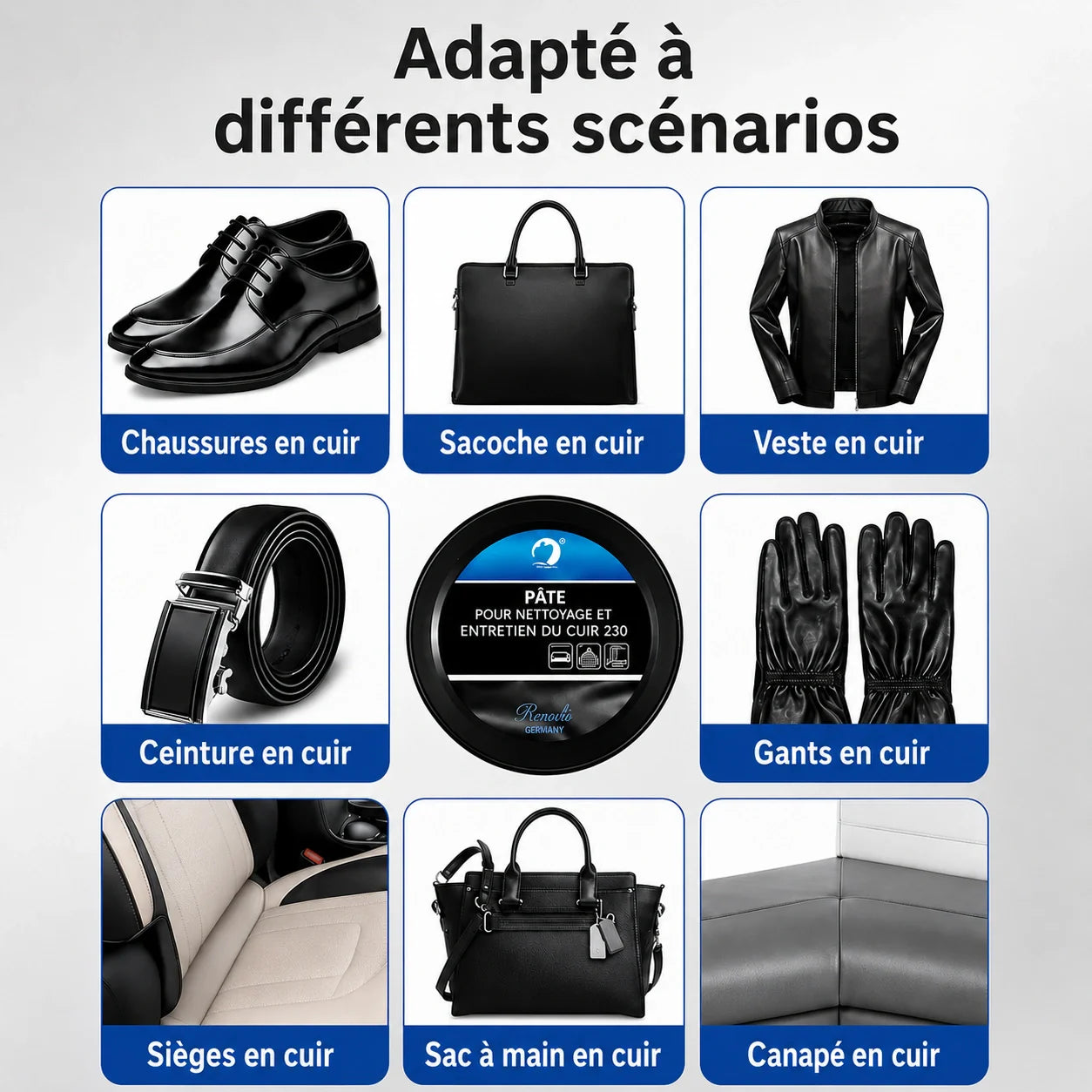 CarCare - Crème Réparatrice + Éponge Gratuite