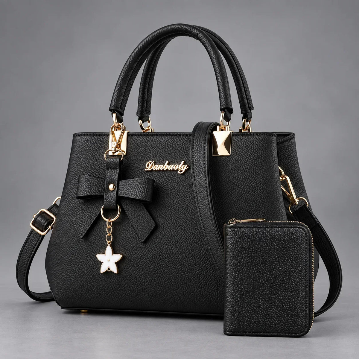 Caline | Ensemble de sacs à main 2 pièces pour femme – Cabas & portefeuille