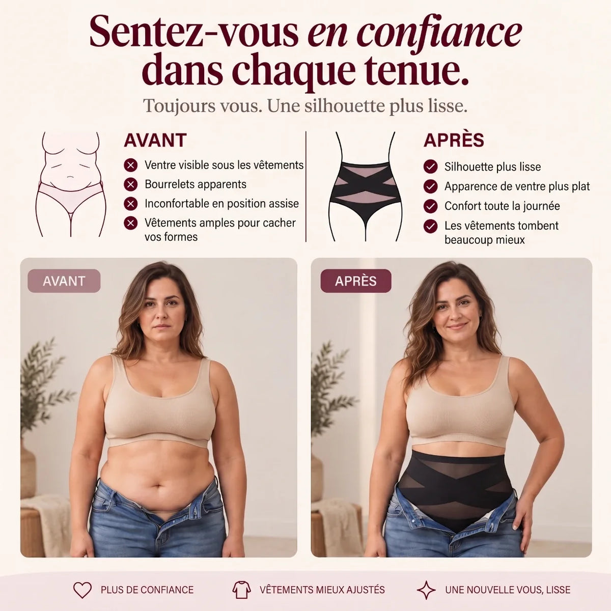 FormFlex™ Culotte Sculptante | 1+1 GRATUIT