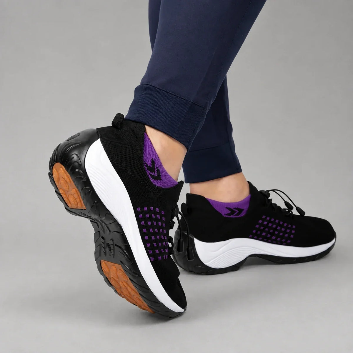 OrthoShift™ – Chaussures de travail 12 h pour soulager les douleurs aux pieds, genoux & dos