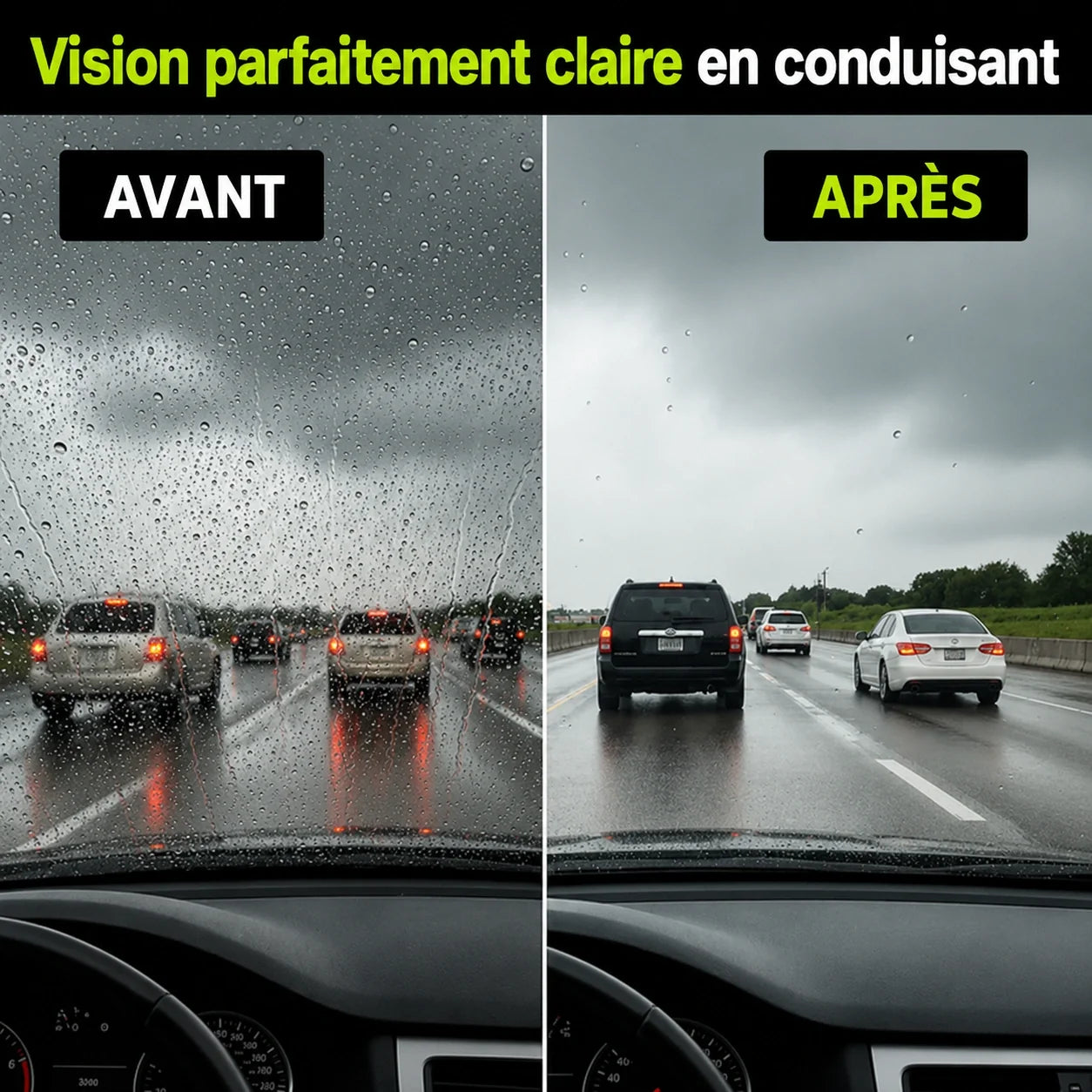 ClearVision™ – Une clarté maximale par tous les temps