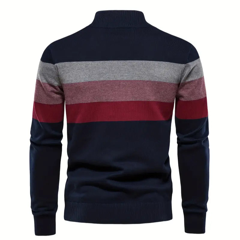 Pull Zippé Homme Raffiné - Valentin