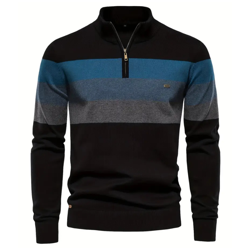 Pull Zippé Homme Raffiné - Valentin