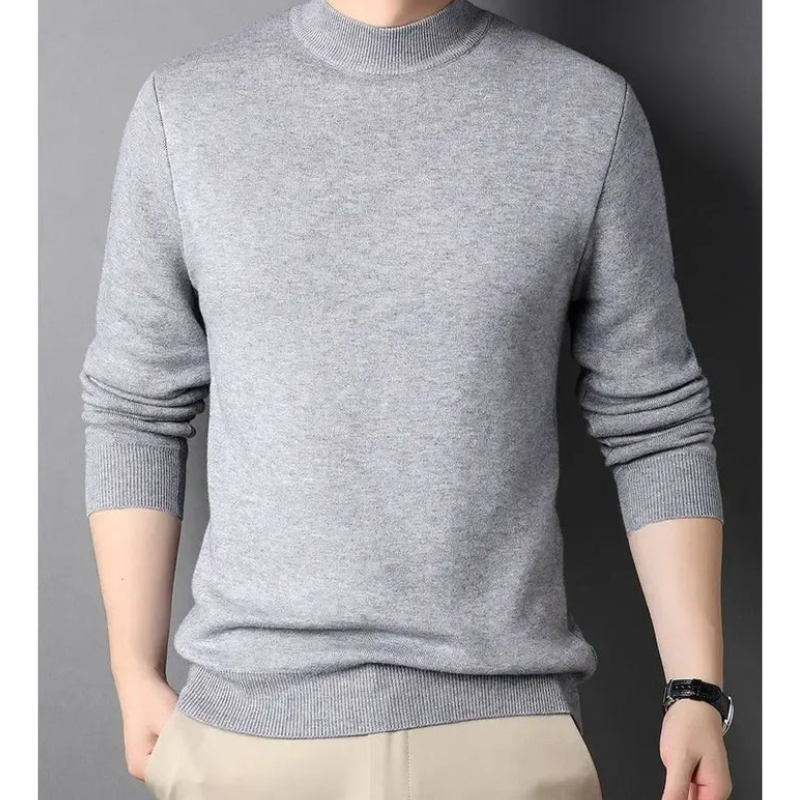 Pull en Cachemire Col Montant Homme – Damien