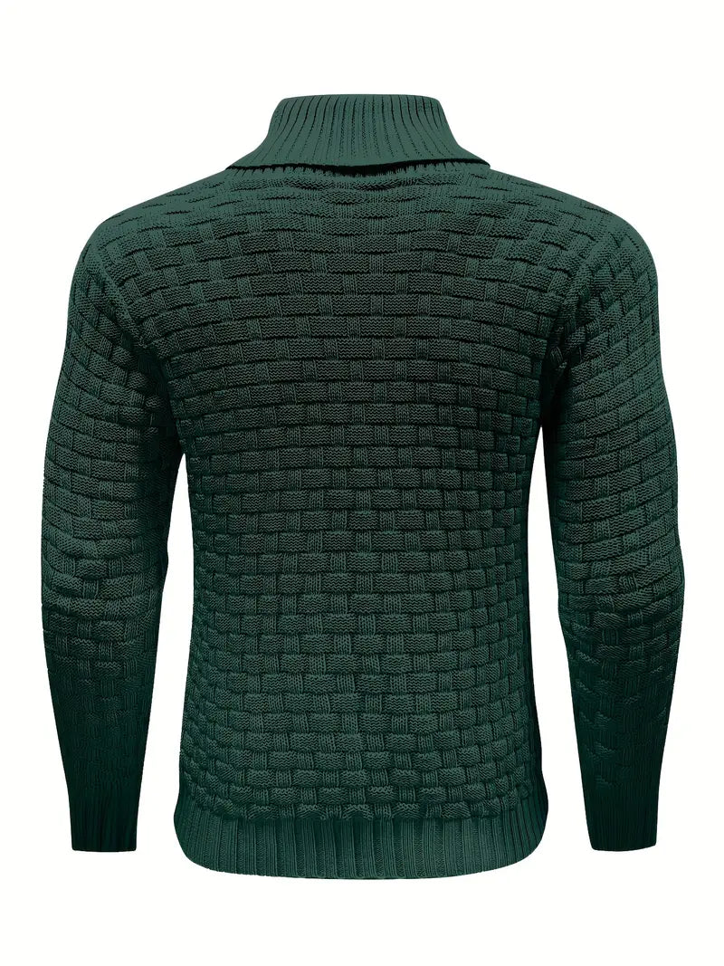 Pull en Maille à Col Châle Homme - Auguste