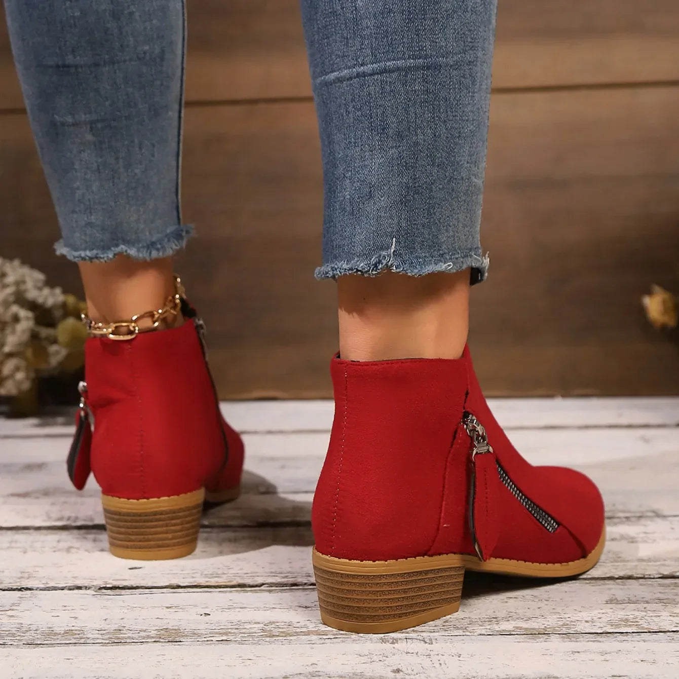 Bottines Courtes Femme - Élégant