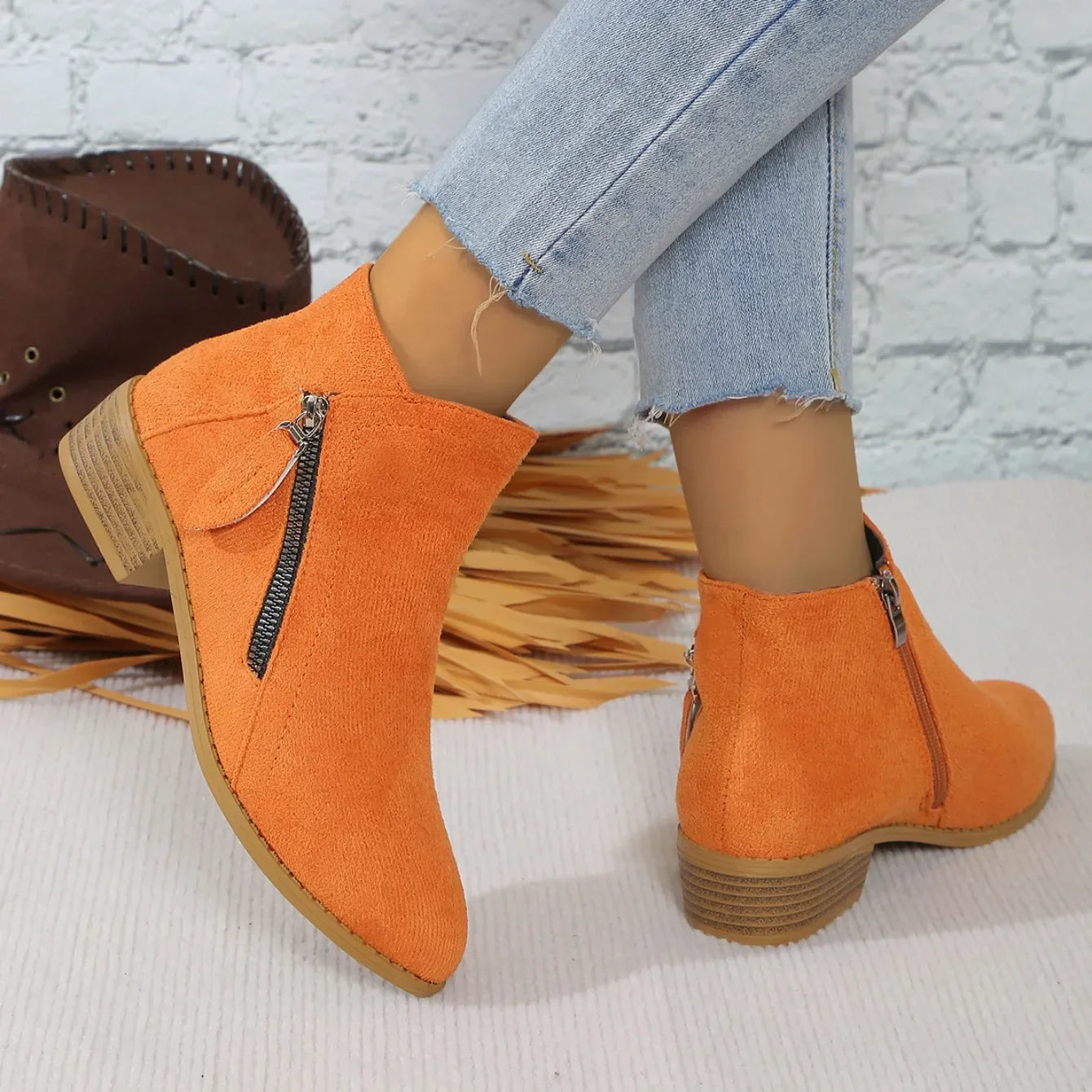 Bottines Courtes Femme - Élégant