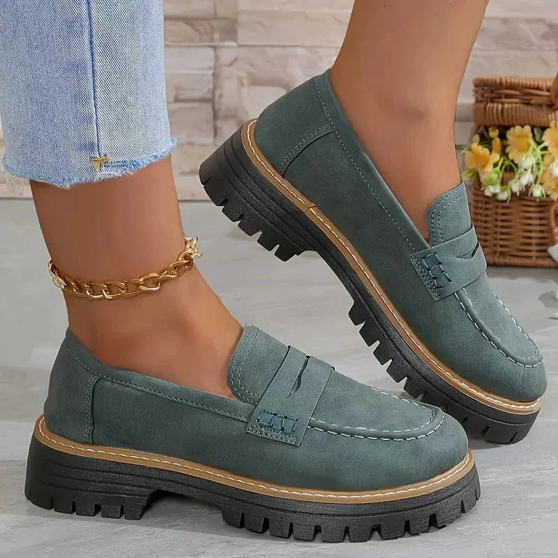 Mocassins Femme avec Semelle Crantée - Chloé