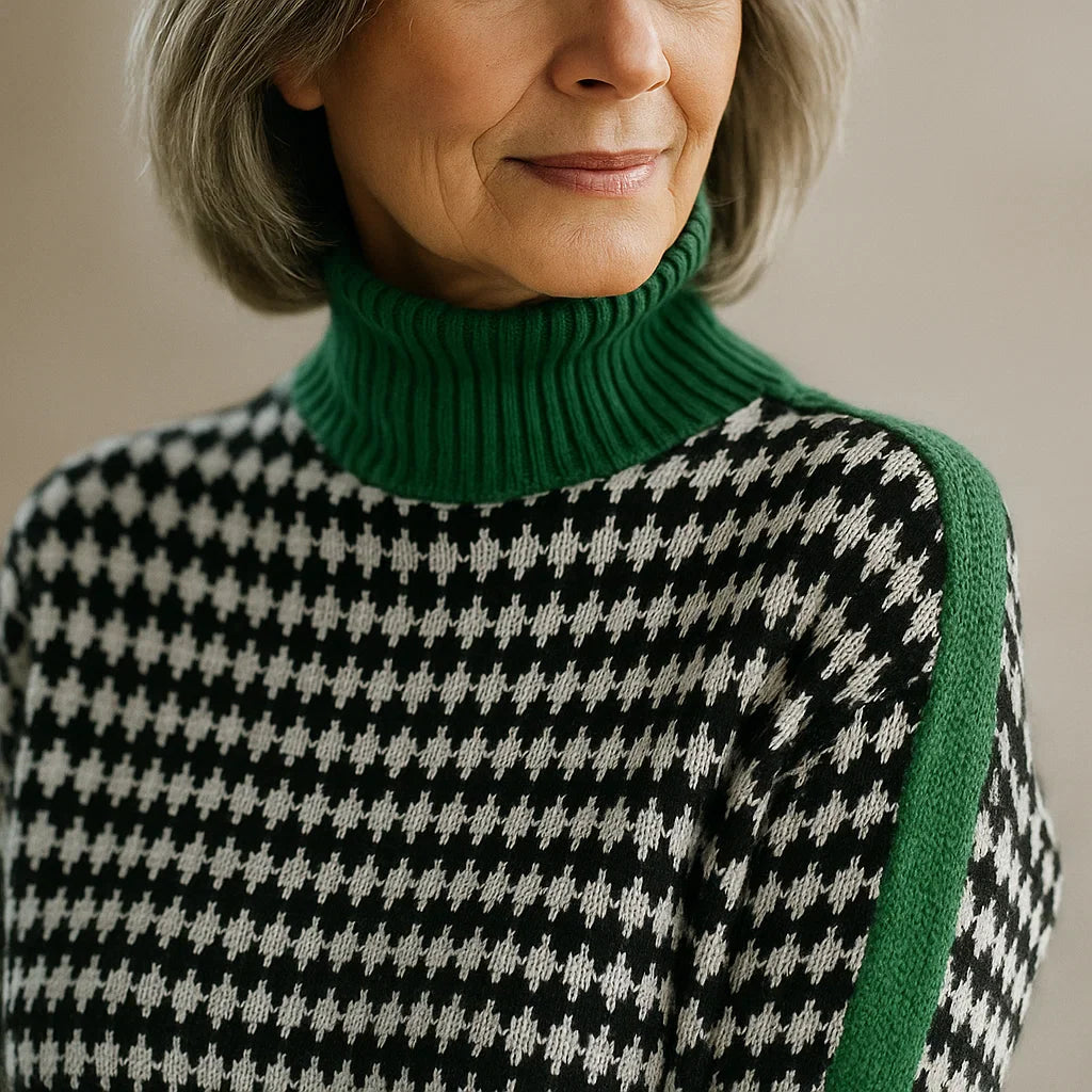 Pull Imprimé Moderne pour Femme Éloïse