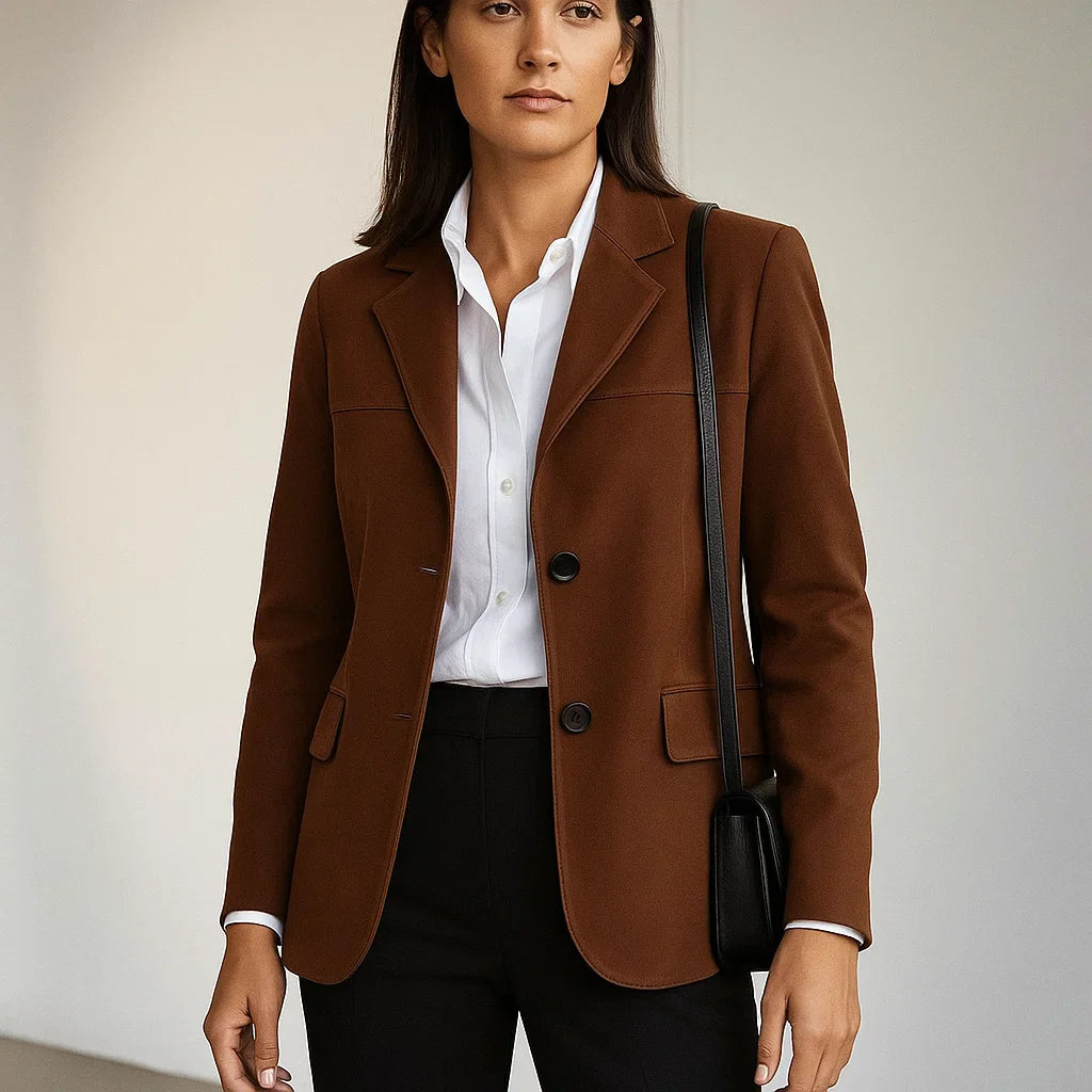 Veste en Daim Classique pour Femme Natalie