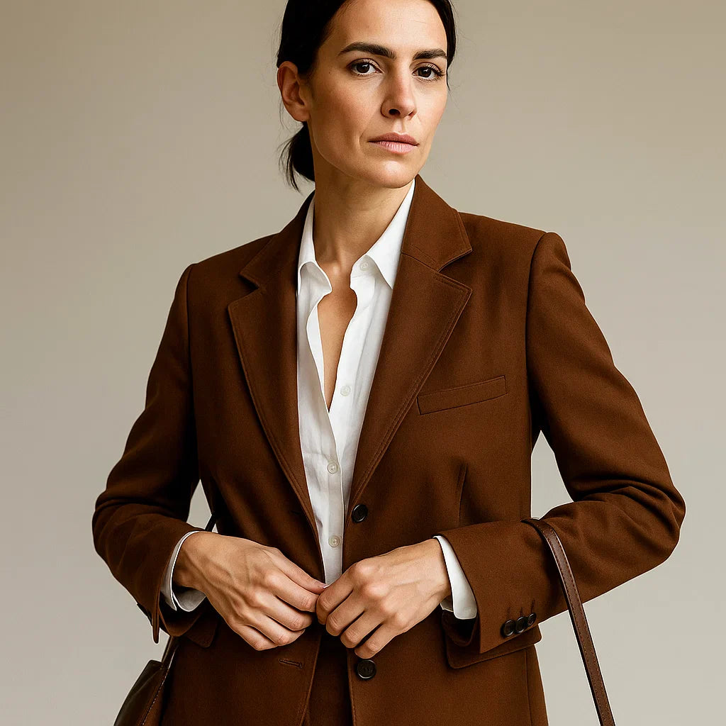 Veste en Daim Classique pour Femme Natalie