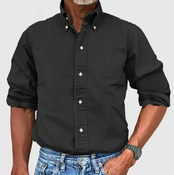 Chemise Homme Casual Manches Longues - Classic Denim