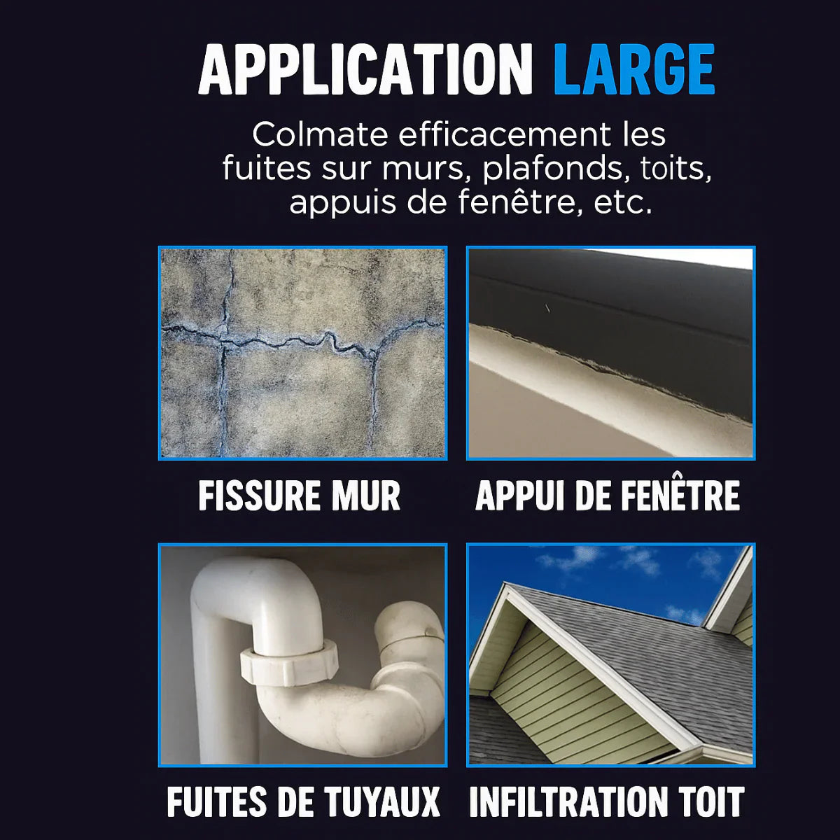 Isolix – Répare Fuites & Infiltrations en Minutes