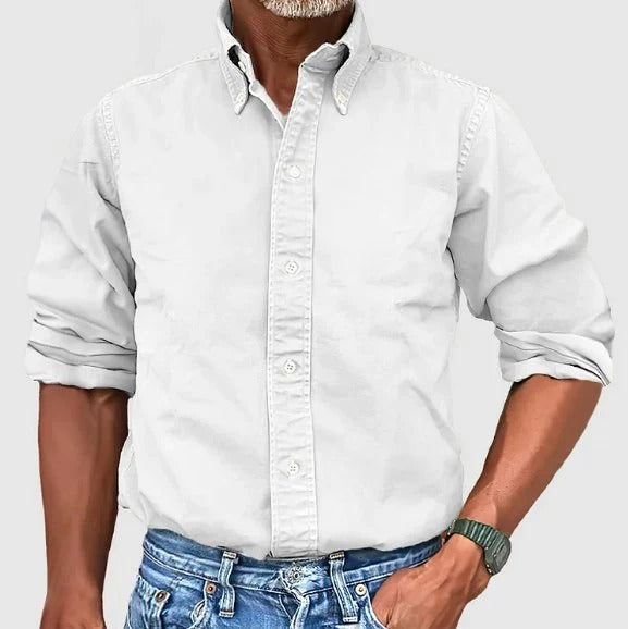 Chemise Homme Casual Manches Longues - Classic Denim