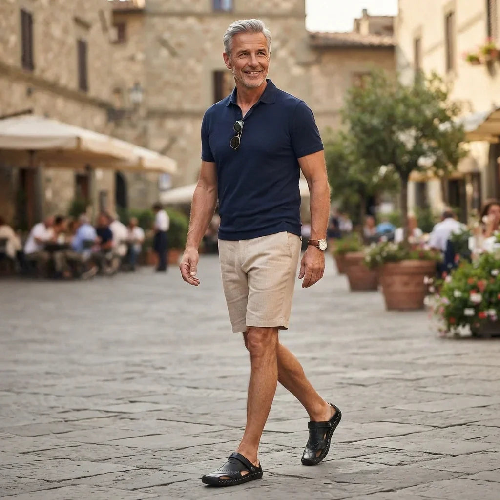 Sandales orthopédiques en cuir – Jones