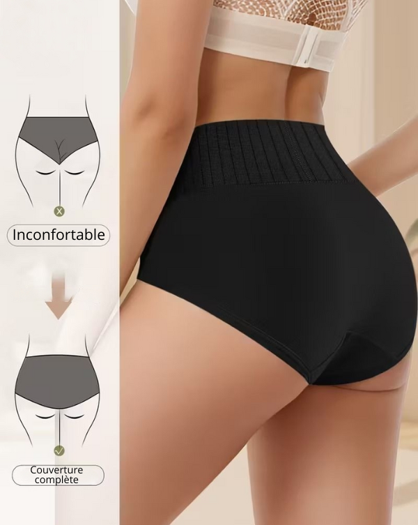 Culottes Gainantes Taille Haute Antibactériennes | 2+2 GRATUITES