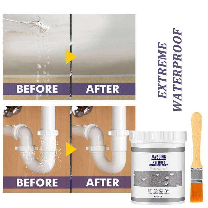 Scellant Anti-Fuites et Infiltrations + Pinceau Offert