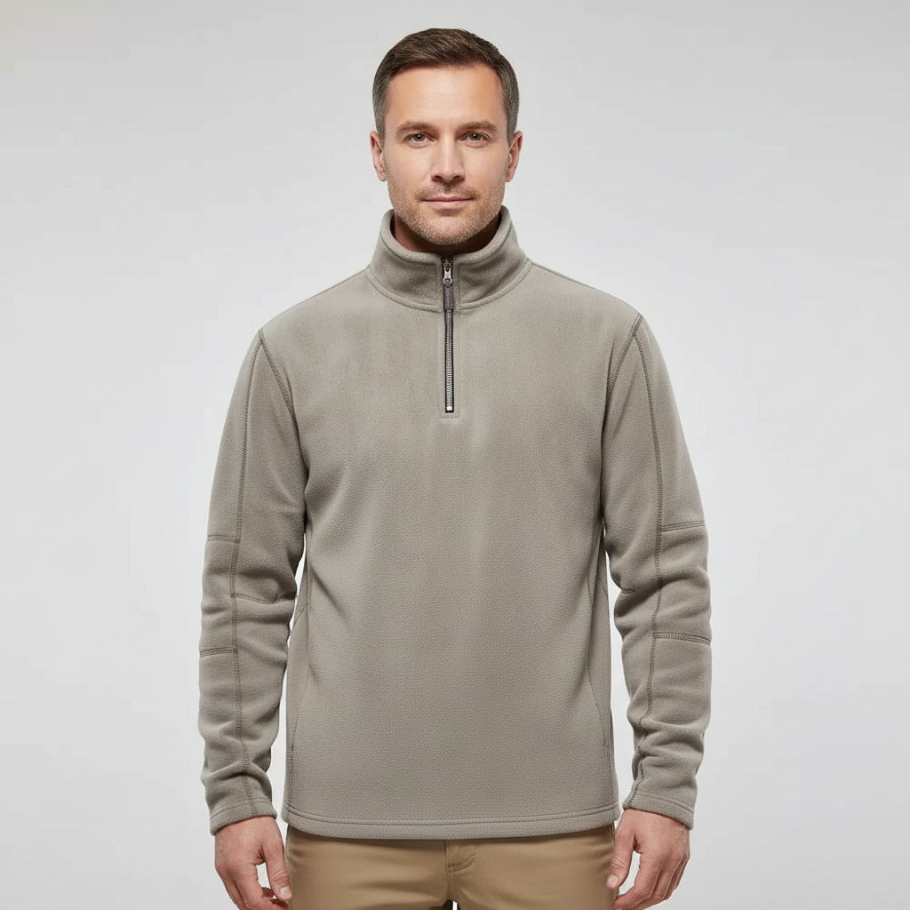 Pull Polaire Zippé Homme - Sébastien