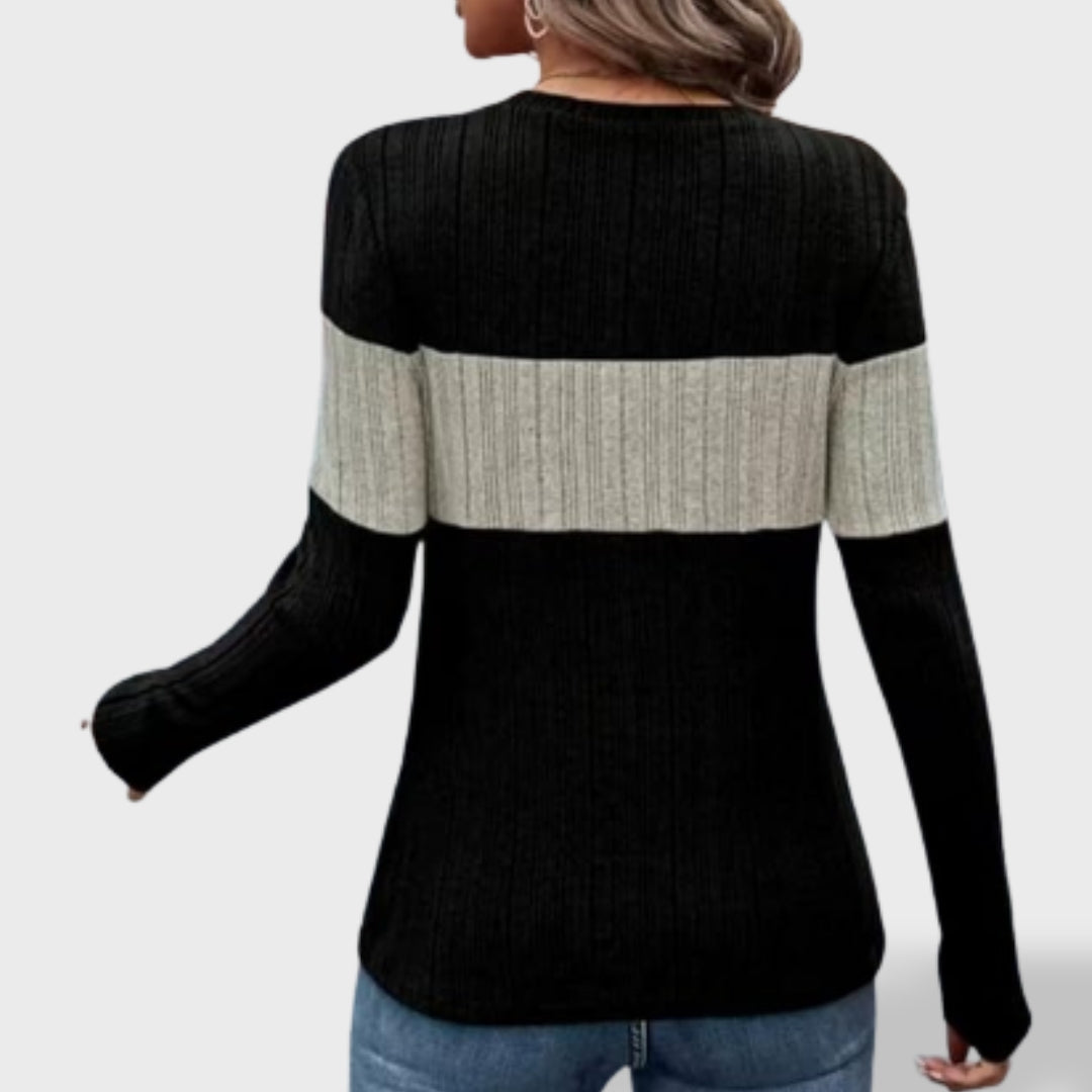 Pull Décontracté en Maille pour Femme Jade