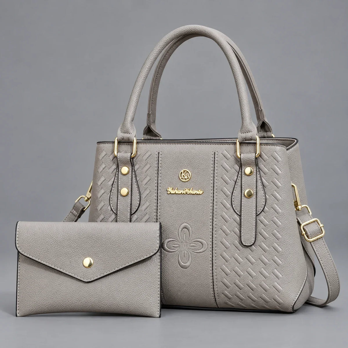 Kenze | Ensemble de sacs à main 2 pièces pour femme – Cabas & portefeuille