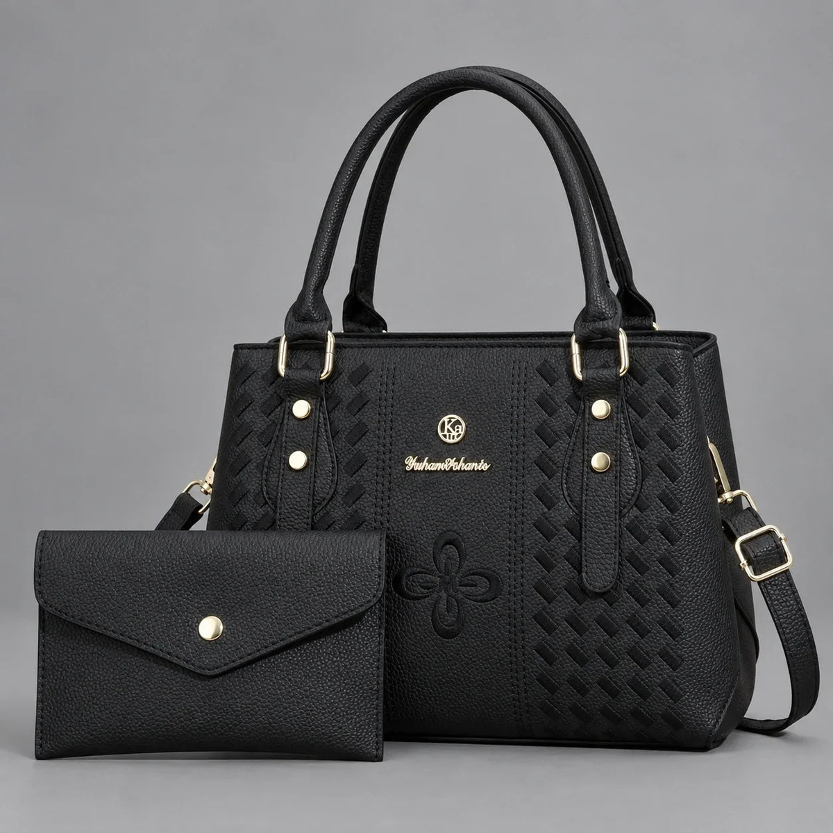 Kenze | Ensemble de sacs à main 2 pièces pour femme – Cabas & portefeuille