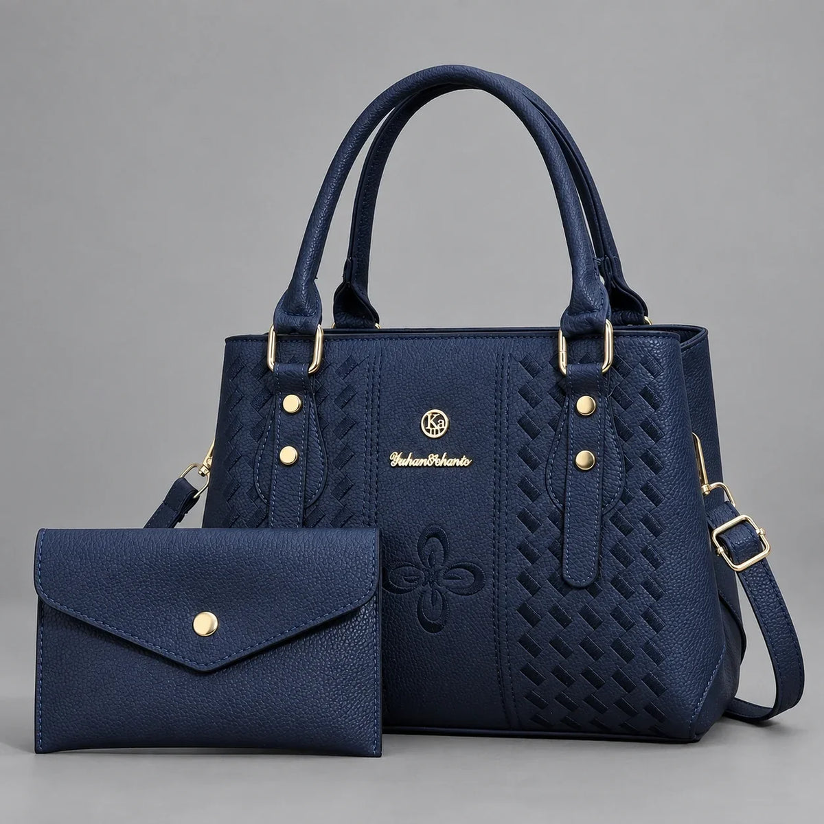 Kenze | Ensemble de sacs à main 2 pièces pour femme – Cabas & portefeuille