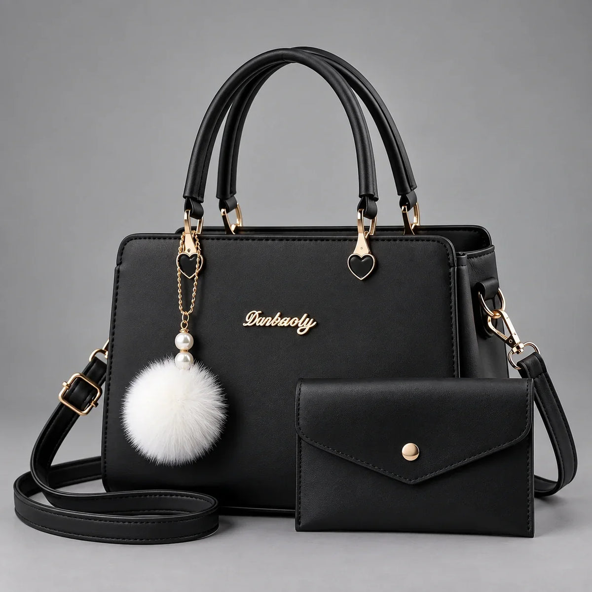 Velvet | Ensemble de sacs à main 2 pièces pour femme – Cabas & portefeuille