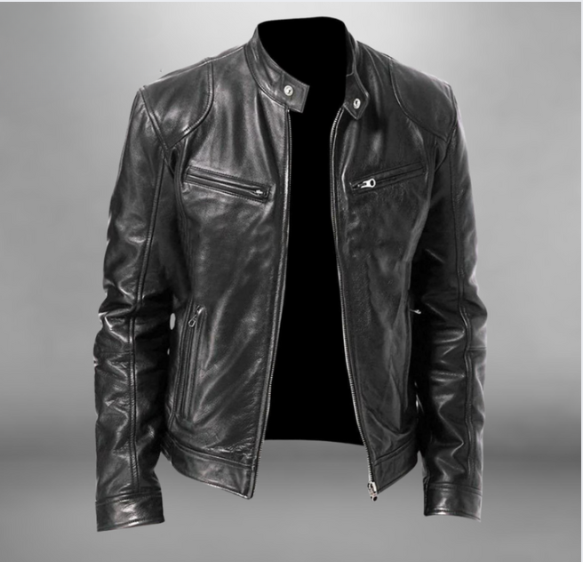 Veste en Cuir pour Homme Adrian