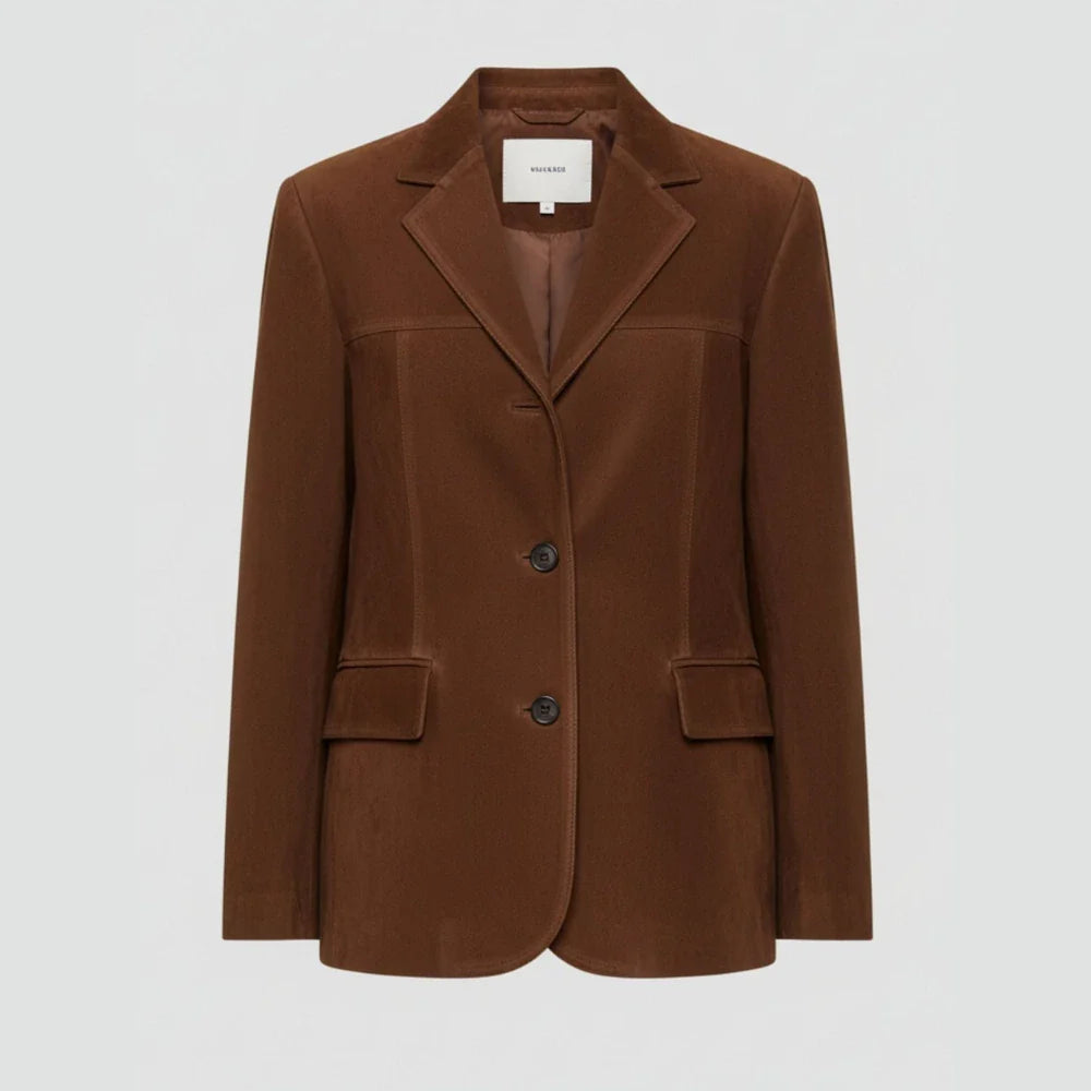 Veste en Daim Classique pour Femme Natalie