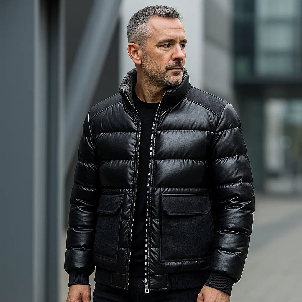 Veste d’Hiver Épaisse pour Homme