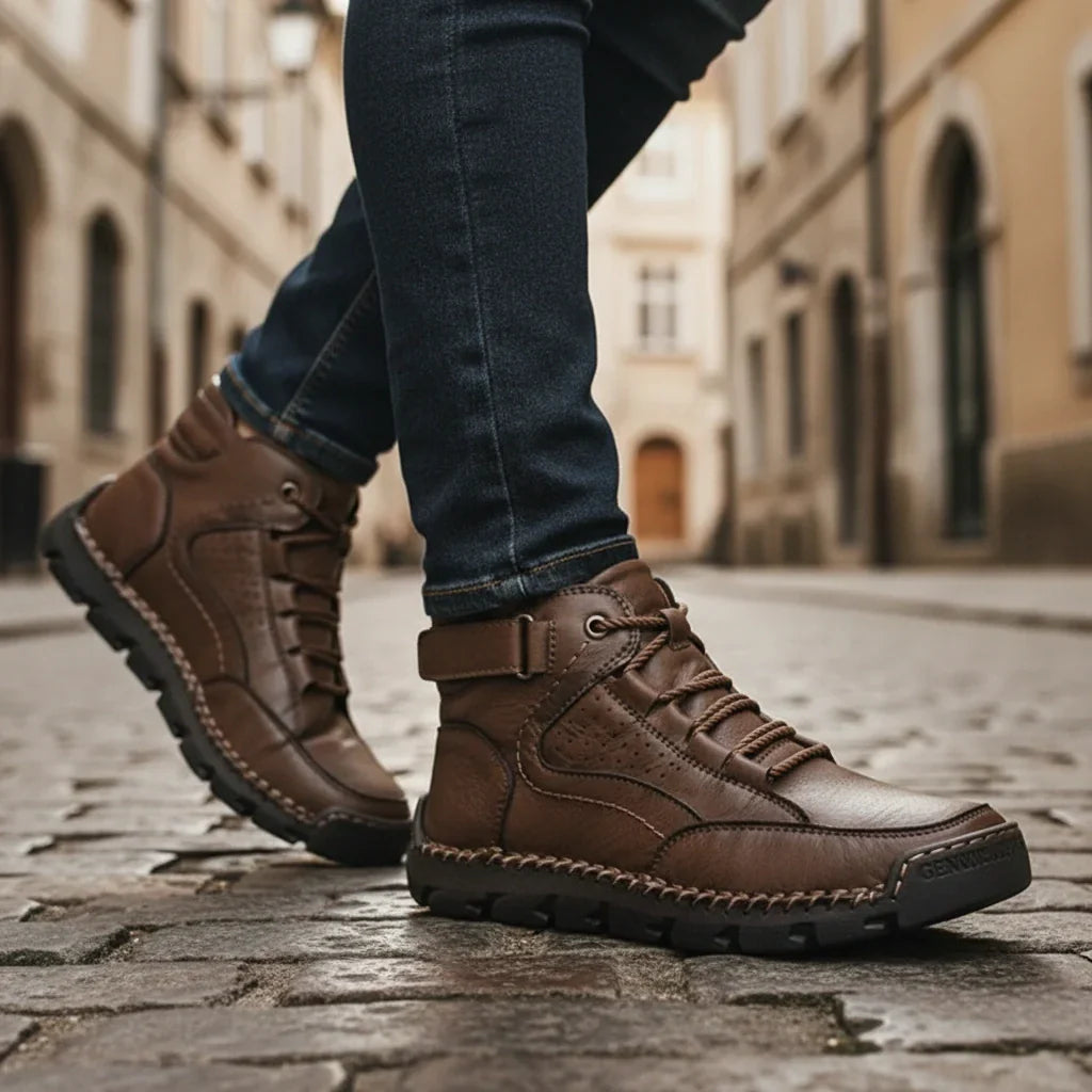 Montaro | Bottes en Cuir Fabriquées à la Main – Confort & Durabilité