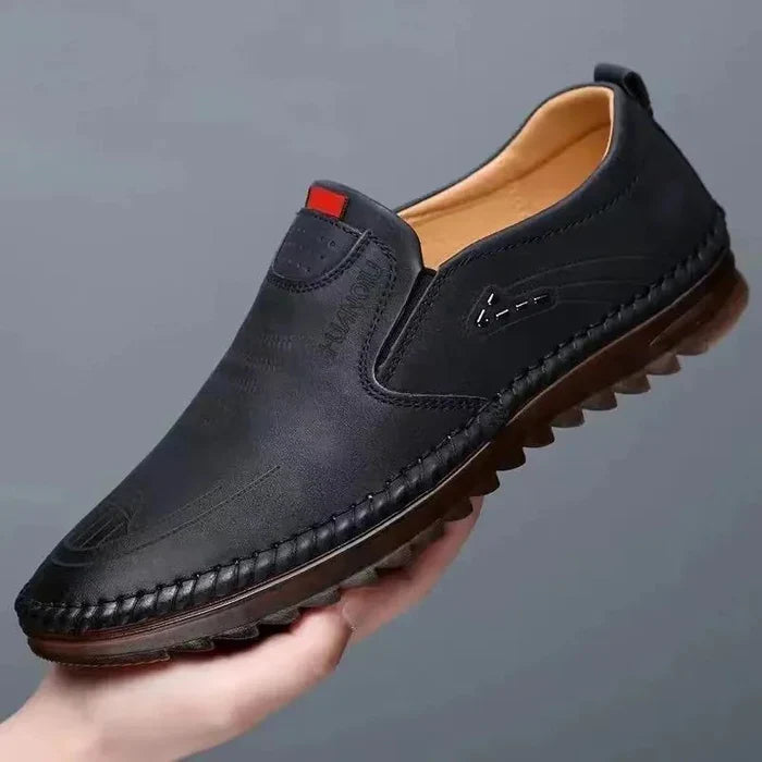 Mocassins à enfiler en cuir pour hommes - Richard