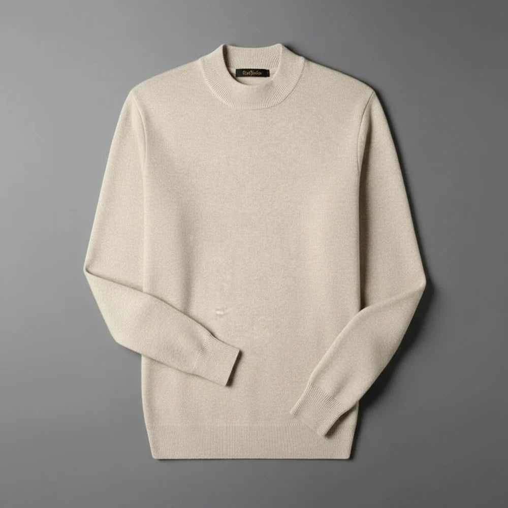 Pull en Cachemire Col Montant Homme – Damien